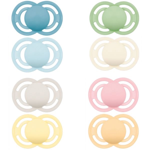 Lot de 2 sucettes 6 mois+ Perfect Tendance Coloris aléatoire