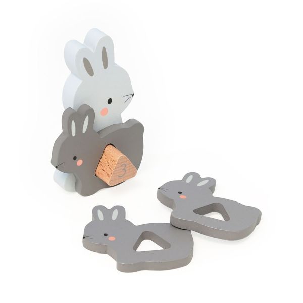 Puzzles 3D en bois Animaux à compter et associer