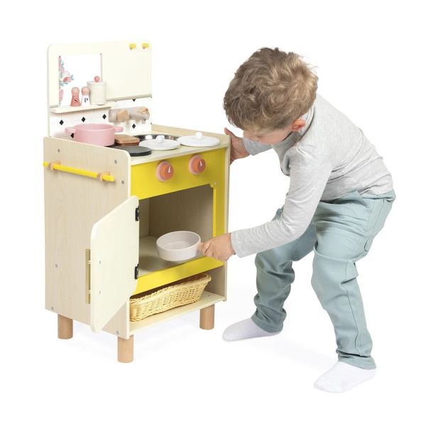 Cuisine en bois pour enfant Mamie Soleil