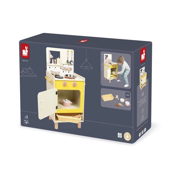 Cuisine en bois pour enfant Mamie Soleil