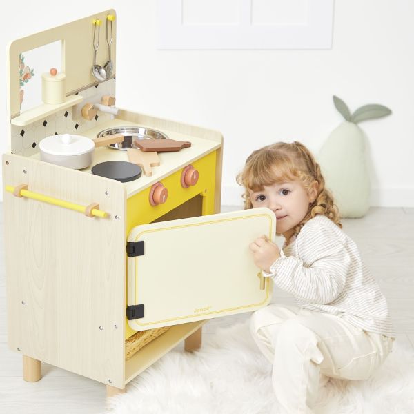 Cuisine en bois pour enfant Mamie Soleil