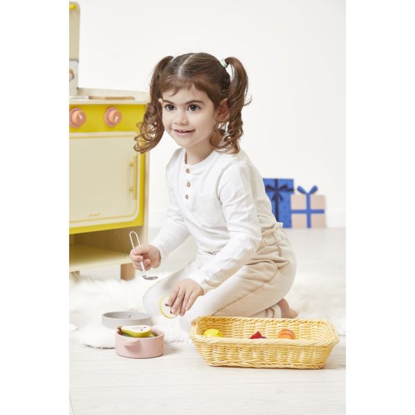 Cuisine en bois pour enfant Mamie Soleil