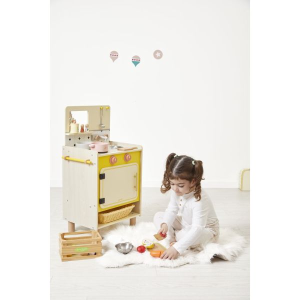Cuisine en bois pour enfant Mamie Soleil
