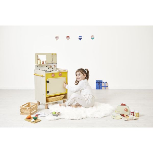 Cuisine en bois pour enfant Mamie Soleil