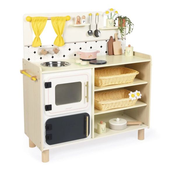 Grande cuisine en bois pour enfant Mamie Soleil