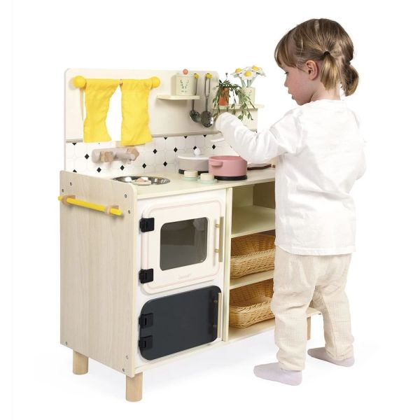 Grande cuisine en bois pour enfant Mamie Soleil