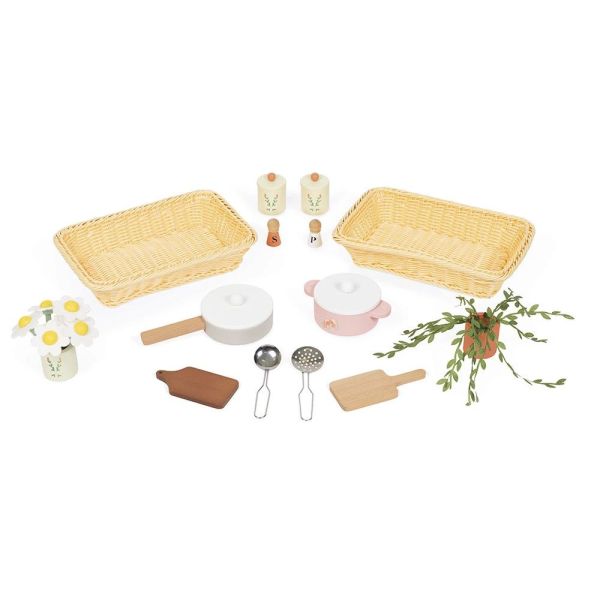 Grande cuisine en bois pour enfant Mamie Soleil
