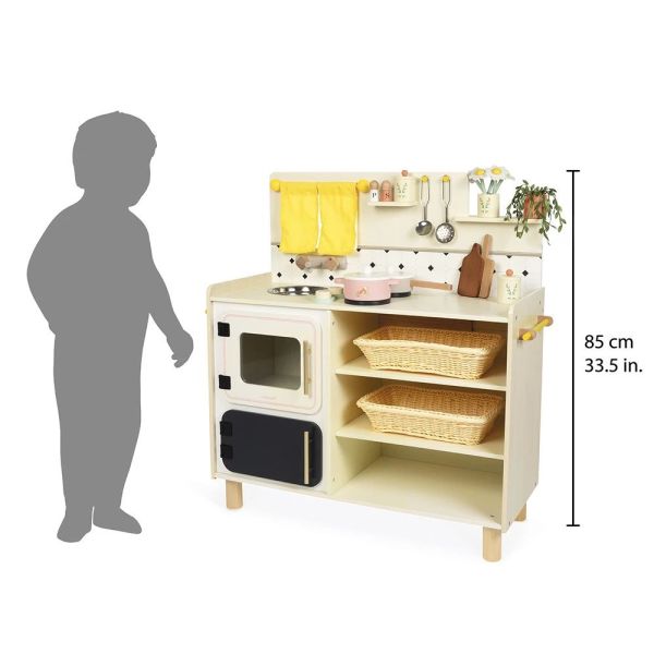 Grande cuisine en bois pour enfant Mamie Soleil