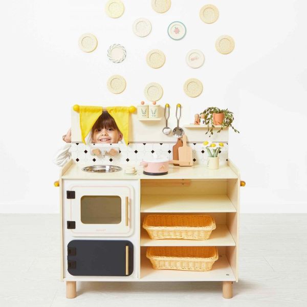 Grande cuisine en bois pour enfant Mamie Soleil