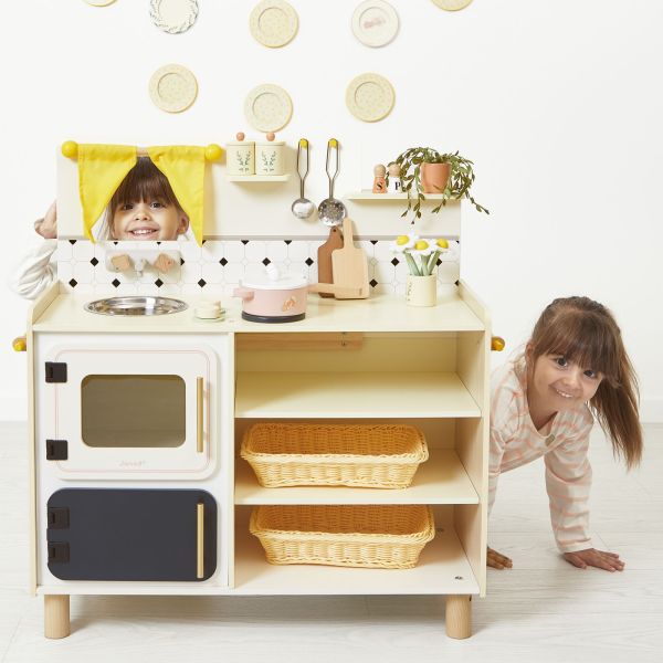 Grande cuisine en bois pour enfant Mamie Soleil