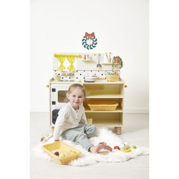 Grande cuisine en bois pour enfant Mamie Soleil