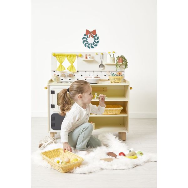 Grande cuisine en bois pour enfant Mamie Soleil