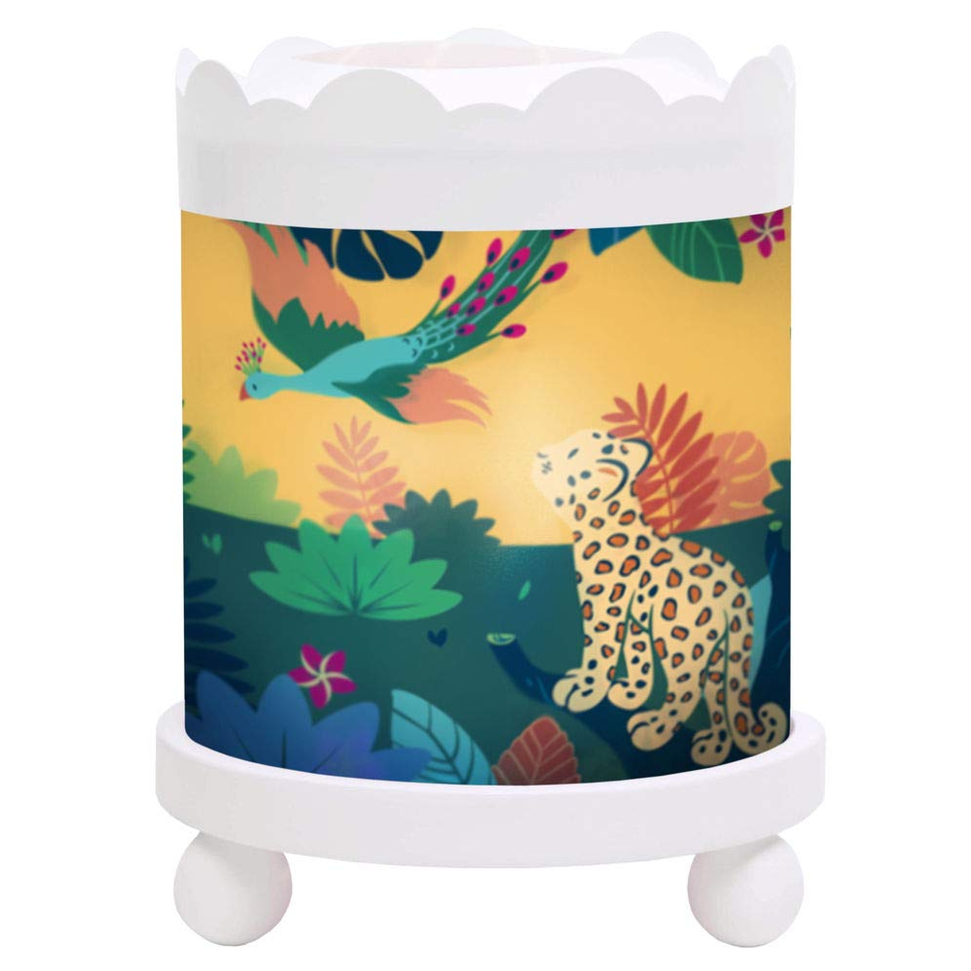 Trousselier Manege Lanterne Magique Savane Bois Blanc 12v Made In Bebe Trousselier Manege Lanterne Magique Savane Bois Blanc 12v Made In Bebe
