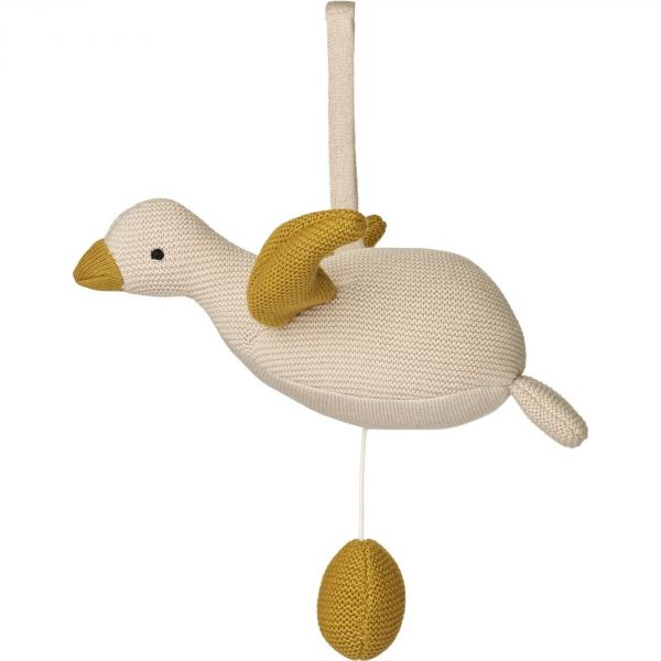 Mobile musical oie pour bébé Mannie Sandy