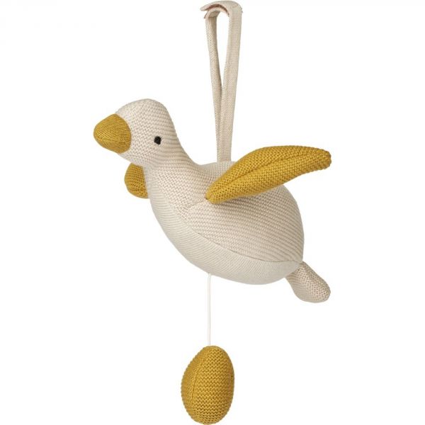 Mobile musical oie pour bébé Mannie Sandy
