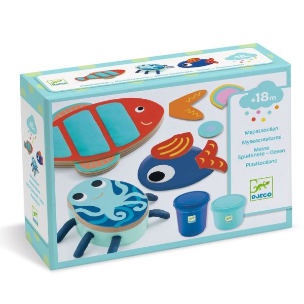 Coffret de créations de pâte à modeler Mapataocéan