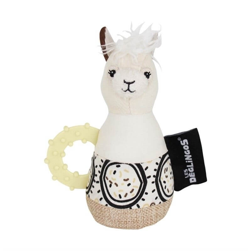Les Deglingos Hochet Maracas Muchachos Le Lama Made In Bebe