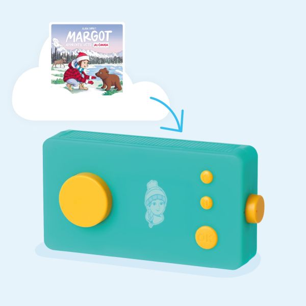 Livre audio Margot Apprentie véto au Canada