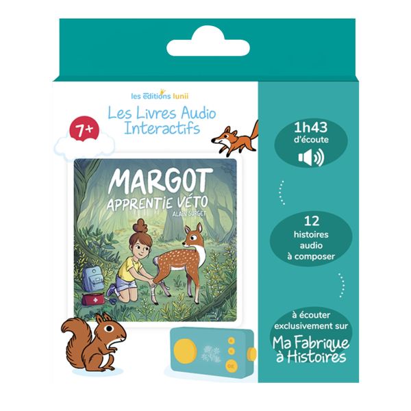 Livre audio Margot Apprentie véto