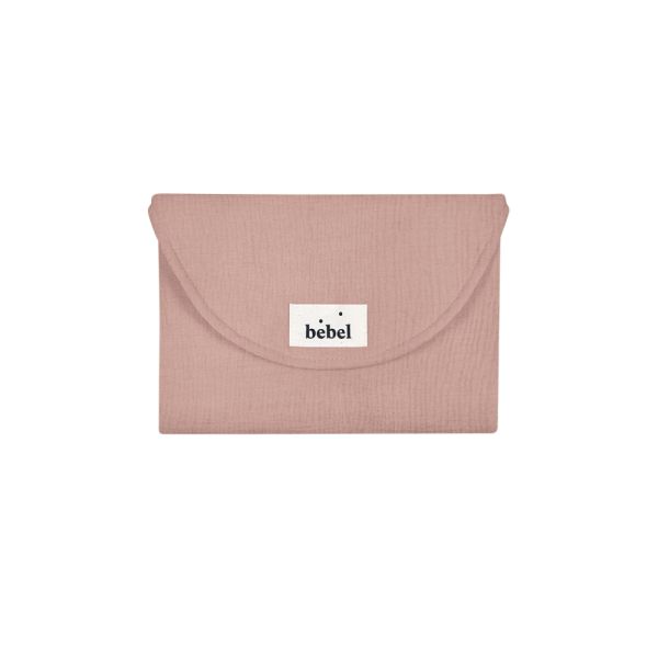 Matelas à langer nomade Comme un bonbon Vieux rose