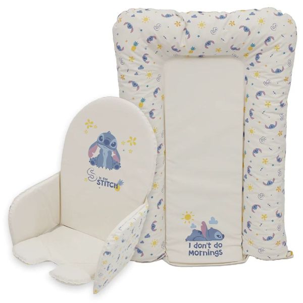 Matelas à langer flocons - Stitch - 50 x 70 cm