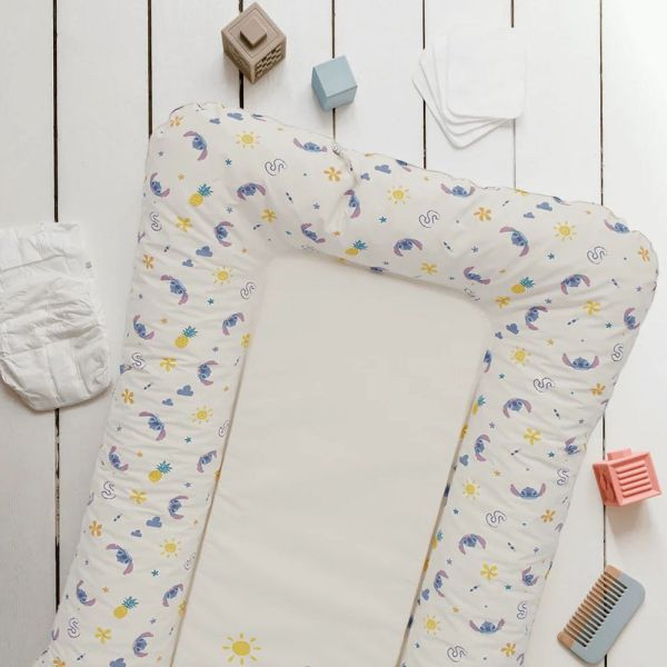 Matelas à langer flocons - Stitch - 50 x 70 cm