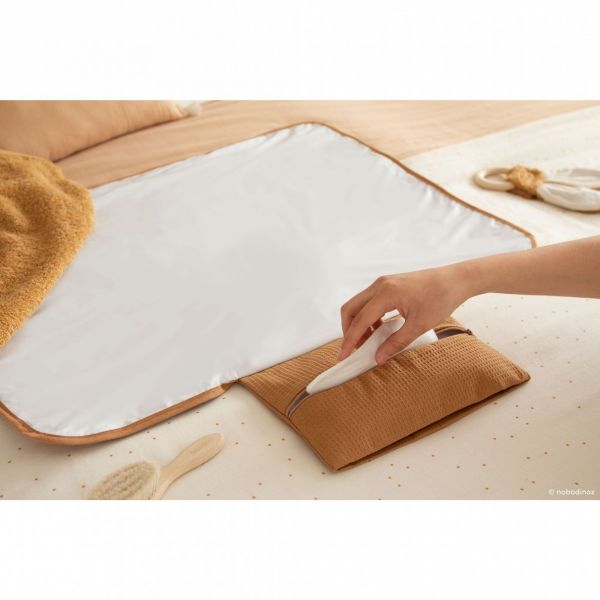 Tapis à langer nomade Mozart Caramel