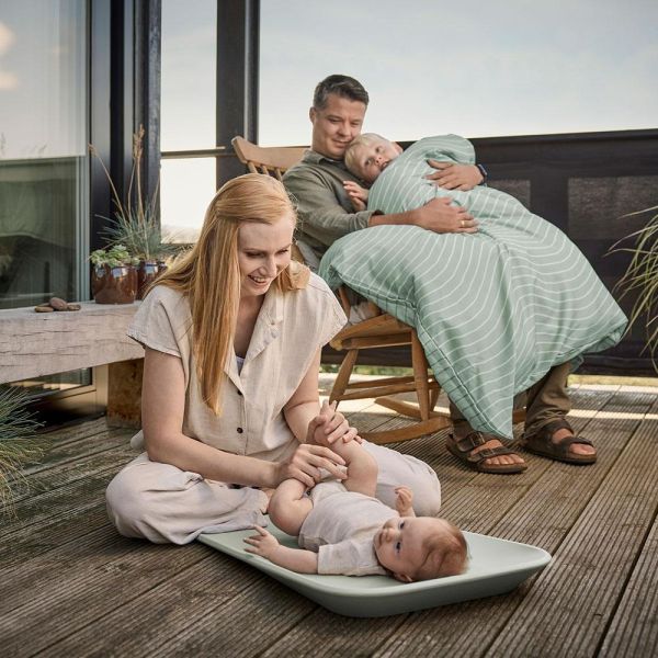 Matelas à langer Matty Mini. Sauge