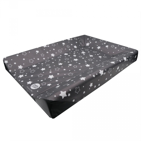 Matelas à langer luxe 50 x 70 cm étoile gris foncé