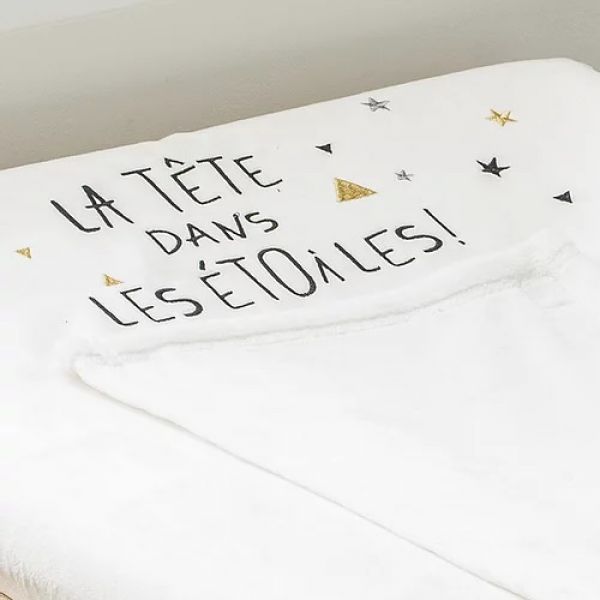 Matelas à langer + Housse + Serviette Étoile filante