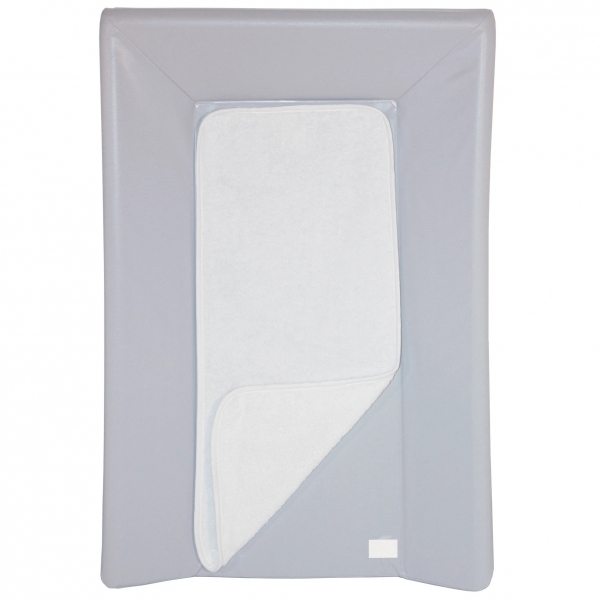 Matelas à langer Luxe Gris + Serviette