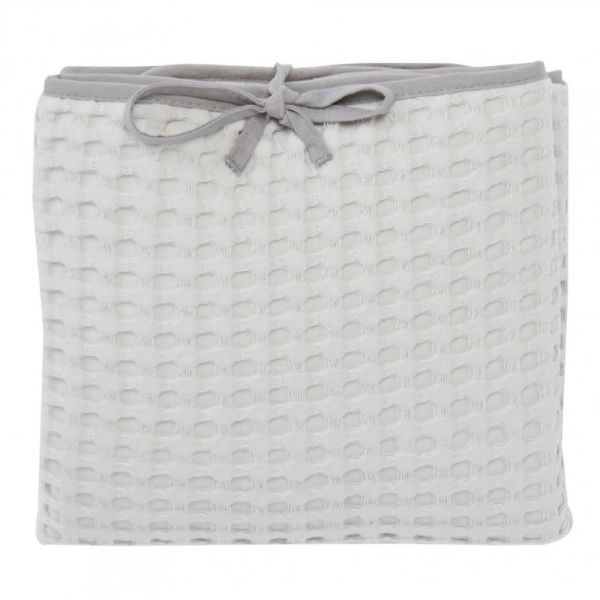 Matelas à langer nomade coton gaufré Nuage