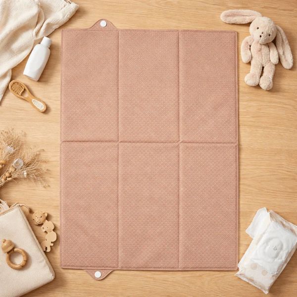Matelas à langer nomade pliant Terracotta