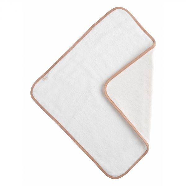 Matelas à langer 68 x 52 cm avec serviette éponge Petit coeur