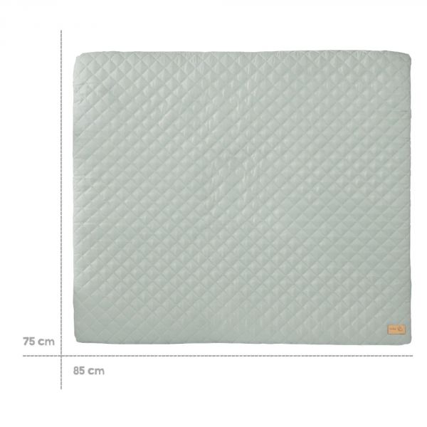 Matelas à langer 85 x 75 cm vert givré