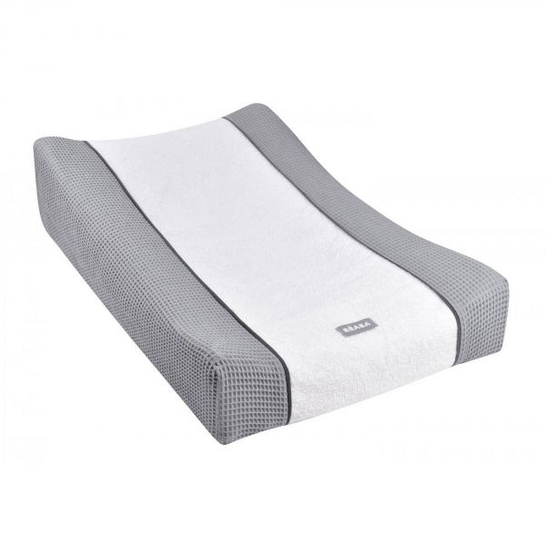 Matelas plan à langer luxe pour bébé 50 X 70 cm Gris Owls