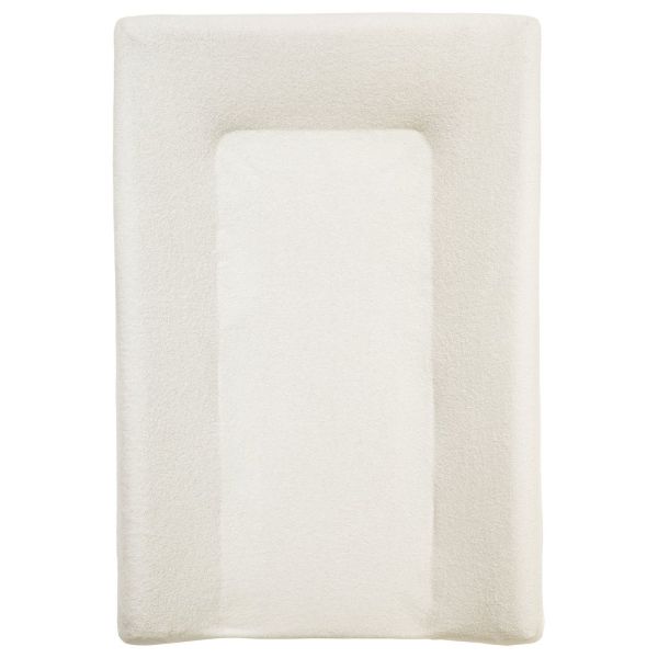 Pack matelas à langer flocons écru + 2 housses écrue et taupe
