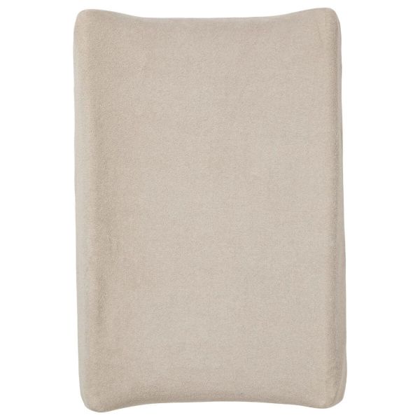 Pack matelas à langer flocons écru + 2 housses écrue et taupe