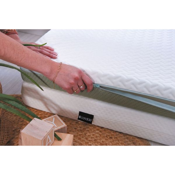 Matelas bébé 70x140 cm Aloé vera déhoussable