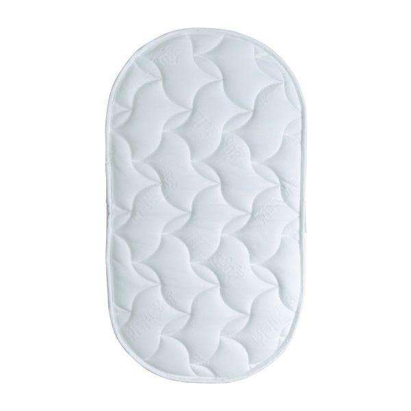 Matelas pour berceau Galopin ovale blanc