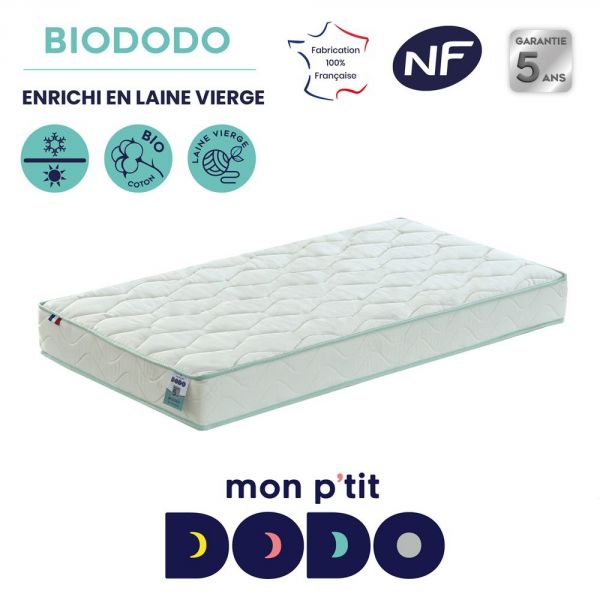 Matelas Biododo 60x120 cm