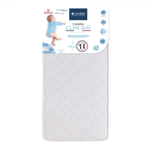 Matelas bébé Clim Air 70 x140 cm