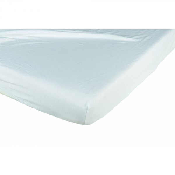 Pack matelas climatisé + alèse blanc + drap housse blanc - 60 x 120 cm