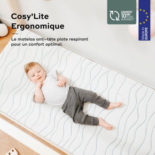 Matelas Cosy'lite ergonomique 60 x 120 cm