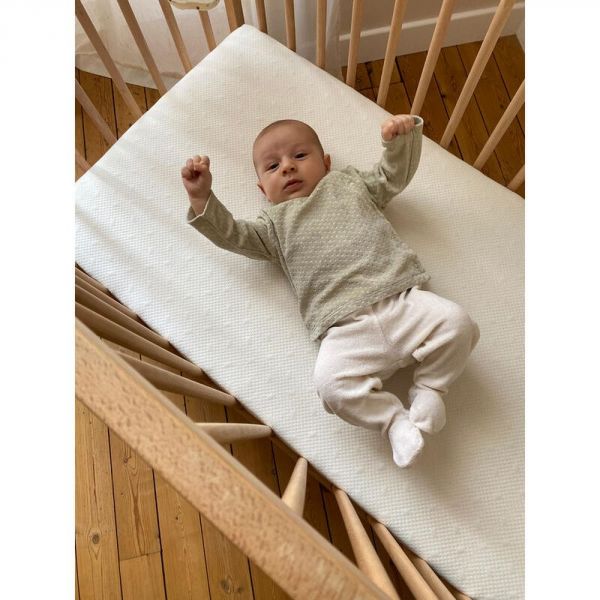 Matelas bébé 70x140 cm coton déhoussable