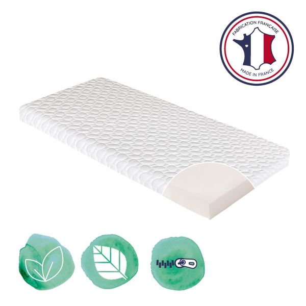 Matelas de berceau Fresh 50x83x5 cm