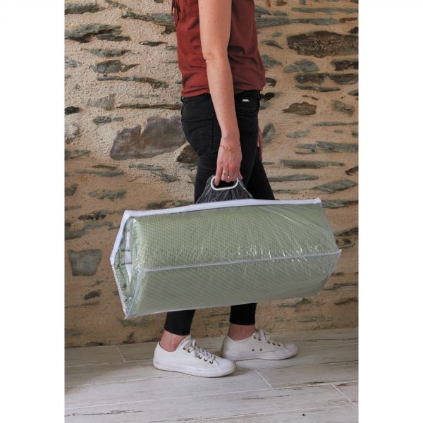 Matelas de voyage 60 x 120 cm Olive