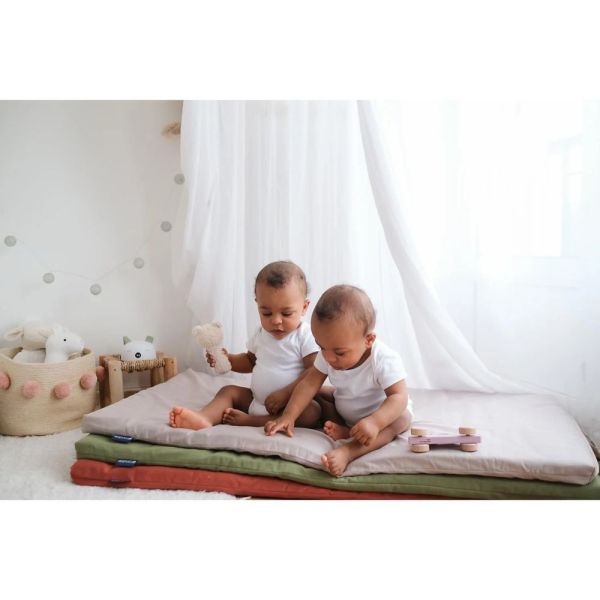 Matelas de voyage 60 x 120 cm Roll & Go Beige