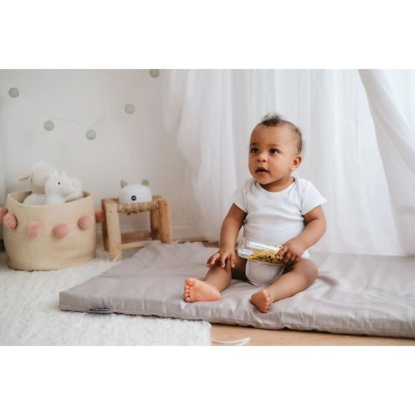 Matelas de voyage 60 x 120 cm Roll & Go Kaki