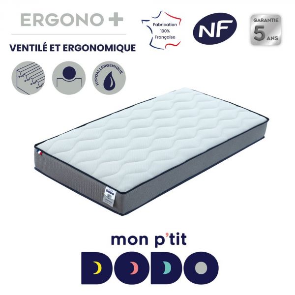 Matelas Ergono 70x140 cm